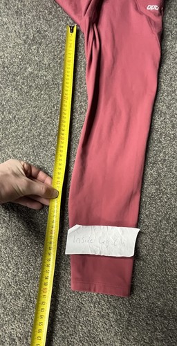 Lorna Jane Amy Leggings Womens Small Pink Ankle Biter Pocket Tight Ladies - Picture 13 of 13