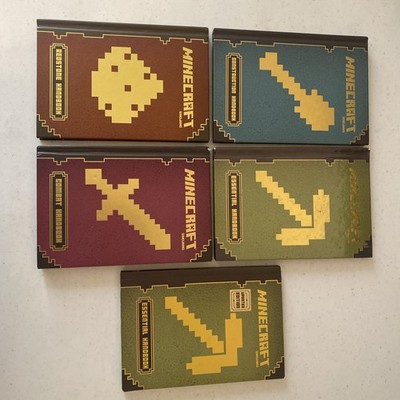 Minecraft Strategy Handbook  Mojang Gaming Guide 4 book set - Paperback