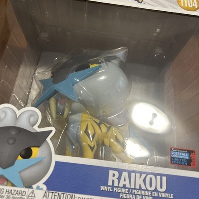 Funko Pop! Jumbo 10 in: Pokémon Raikou NYCC New York Comic Con
