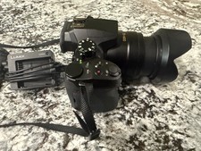 Panasonic LUMIX DMC-FZ300 Black Digital Camera 12.1MP 24x Zoom With accessories