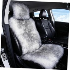 Sheepskin Fur Car Seat Covers Universal Size Australian Long Wool Wolf Tipped Sheepskin Fur Car Seat Covers Universal Size Australian Long Wool Wolf Tipped