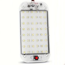 Universal 12V/24V Dome Light 48 LED Interior Ceiling Lamp - 3358-1