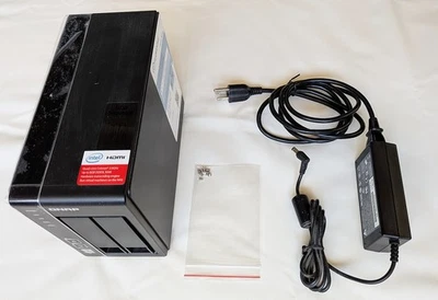 QNAP TS-251+ 2-Bay NAS Black Diskless With Power Adapter - Works - Image 1 of 4