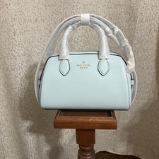 KATE SPADE NEW YORK BLUE GLOW MADISON SAFFIANO LEATHER SATCHEL, NWT
