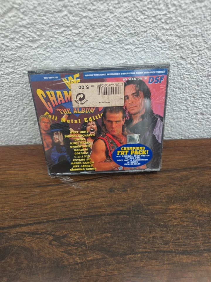Full Metal Edition - WWF Champions 2 CD Box Bret Gart Undertaker Jef Vollständig - Bild 3 von 4