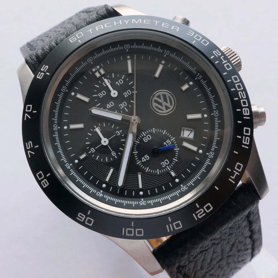 VW Volkswagen Racing R32 GTi Driver Sport Race Car Accessory Watch Chronograph - Image 2 of 4