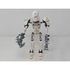 LEGO BIONICLE Toa Metru Nuju 8606 Y2K 2004 Matatu Mask Ice White COMPLETE