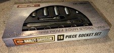 Harley Davidson 16 Pc 38 Drive Socket Ratchet Set Hds3816 Snap-on Usa Licensed