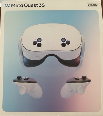 Meta Quest 3S 256GB Mixed Reality All-in-One VR Headset Brille Weiß