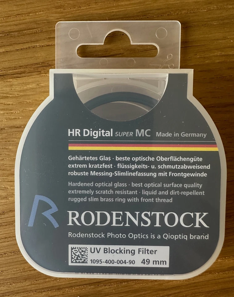 Rodenstock 49mm HR Digital Super Multi Coated UV Protection Filter - Image 2 of 4