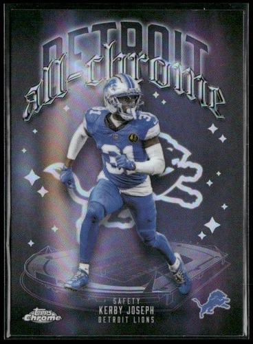 2025 Topps Chrome Kerby Joseph Base (RAW)