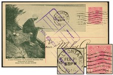 CANADA 2¢ DIE IA ADMIRAL PSC LONE FISHERMAN GTR K2