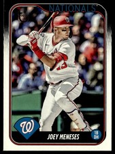 2024 Topps Series 1 Joey Meneses 53/99 Washington Nationals #142