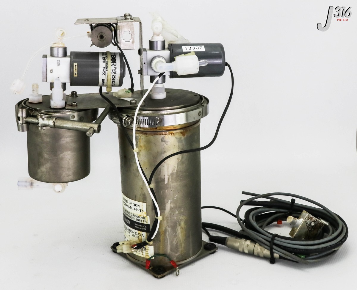 バイイー 13307 CYBOR PHOTORESIST PUMP W/ CYBOR VALVE 25823-18 & 25823-T4-18