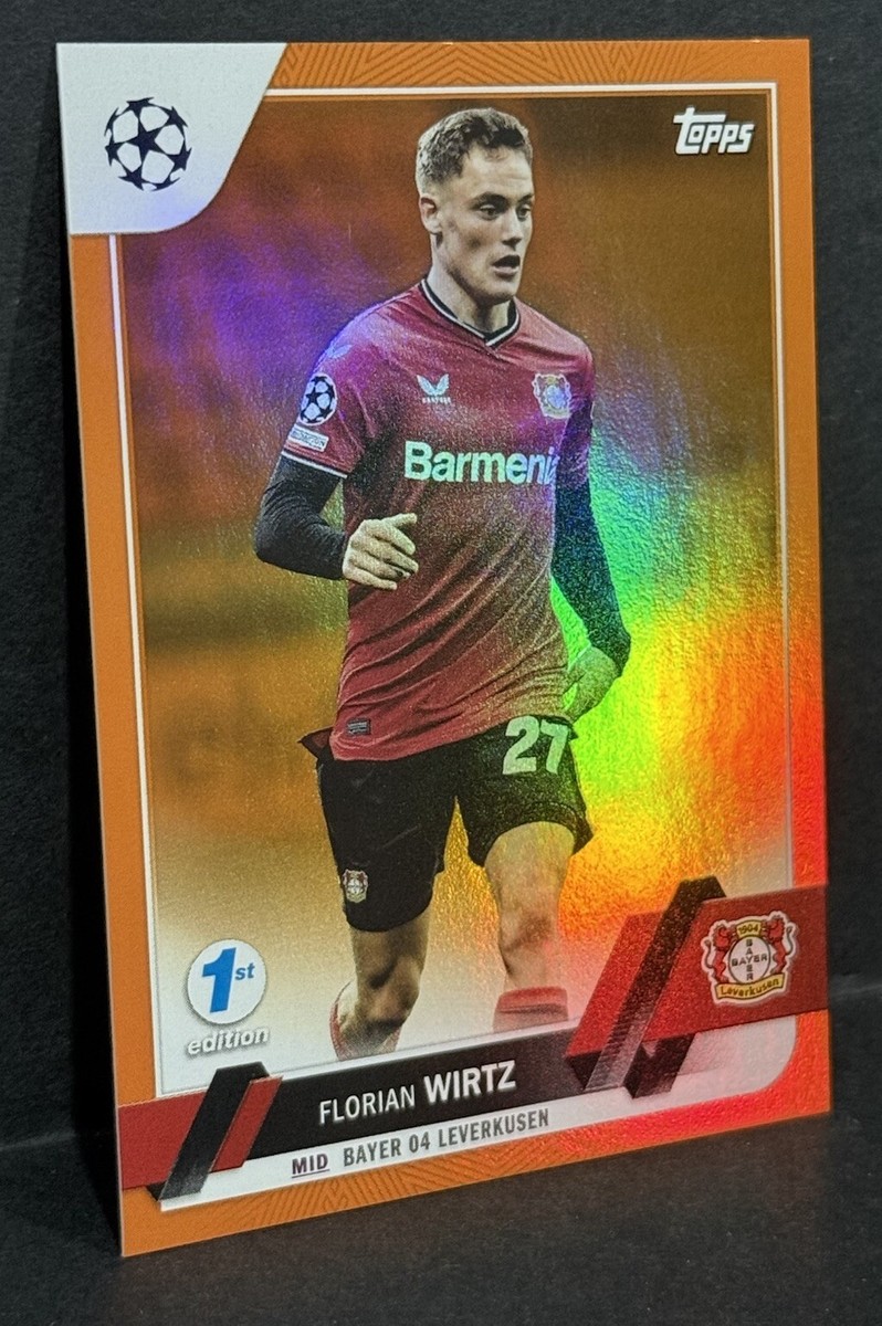 22-23 Topps FLORIAN WIRTZ パラレルカード 99シリ 2022-23 Topps UEFA Club Competitions 1st Edition Florian