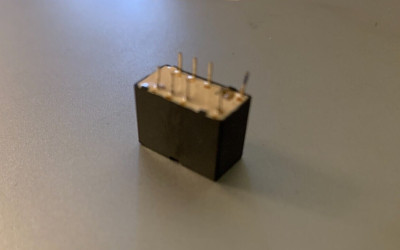 Relais Micro FX2 D3202 AXICOM Suisse 12V 2A 8 Pins Pour Montage PCB - Neuf