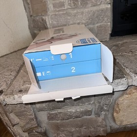 Nintendo Wii Console System in Original Box + 3 Controllers RVL-001 w/ NES Skin