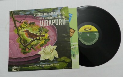 LP, Johan Dalgas Frisch, Vozes Da Amazonia: Uirapuru, BRAZIL BIRD CALLS, INS VG+