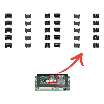 10 x JBL Bluetooth Speaker Charge 3 Micro USB Charger Charging Port Connector