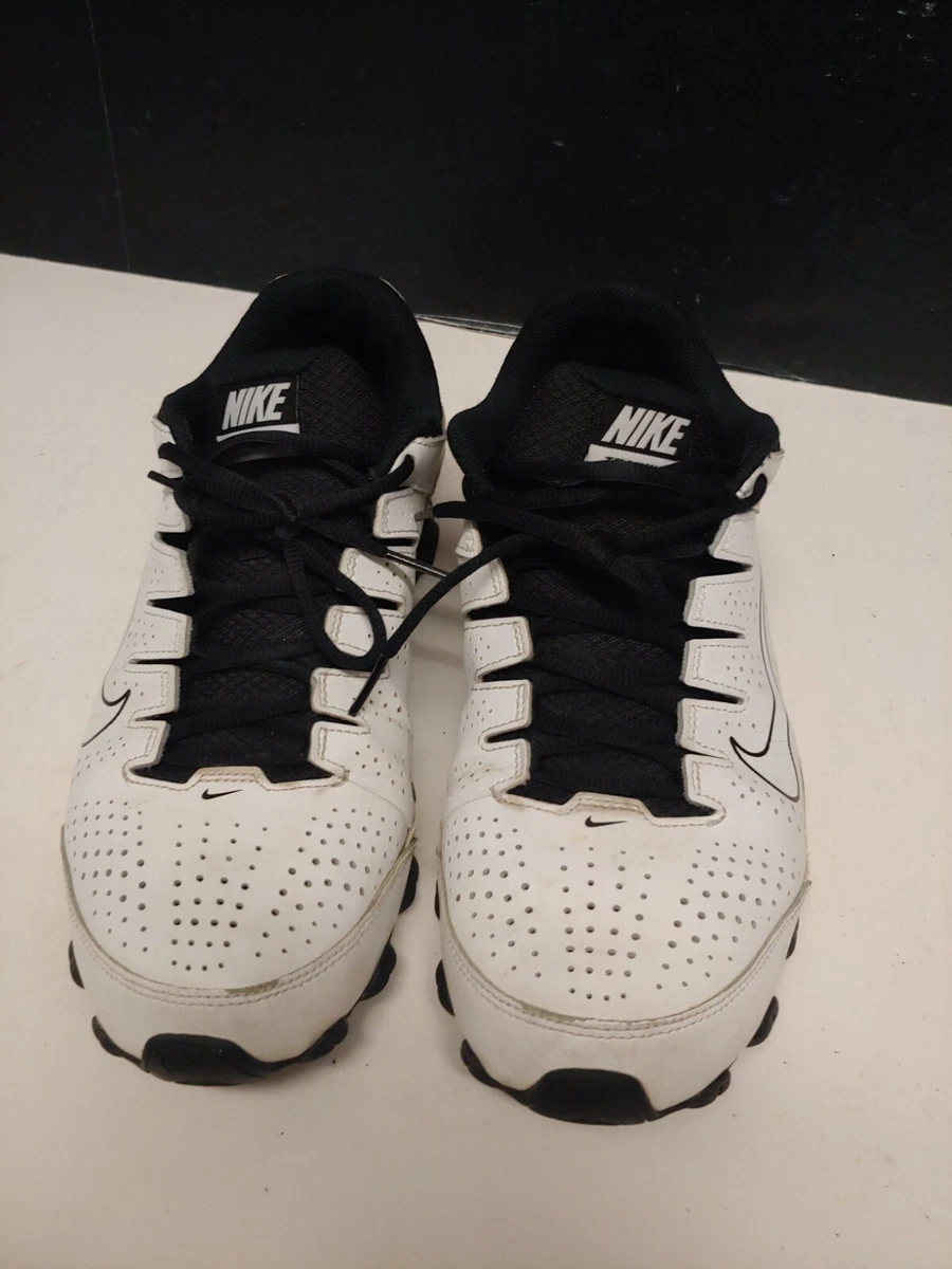 Nike ReAX 616272 100 Mens TR Training Running Black White Sneaker