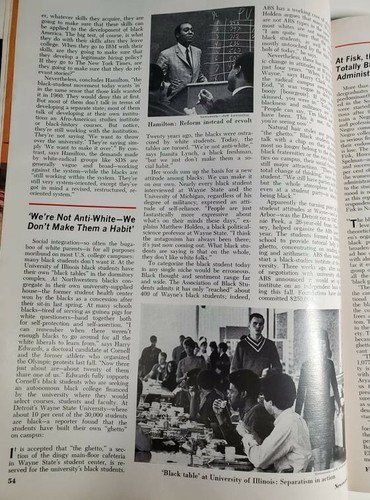 Vintage Newsweek Magazine February 10, 1969: Black Mood On Campus - Picture 4 of 12
