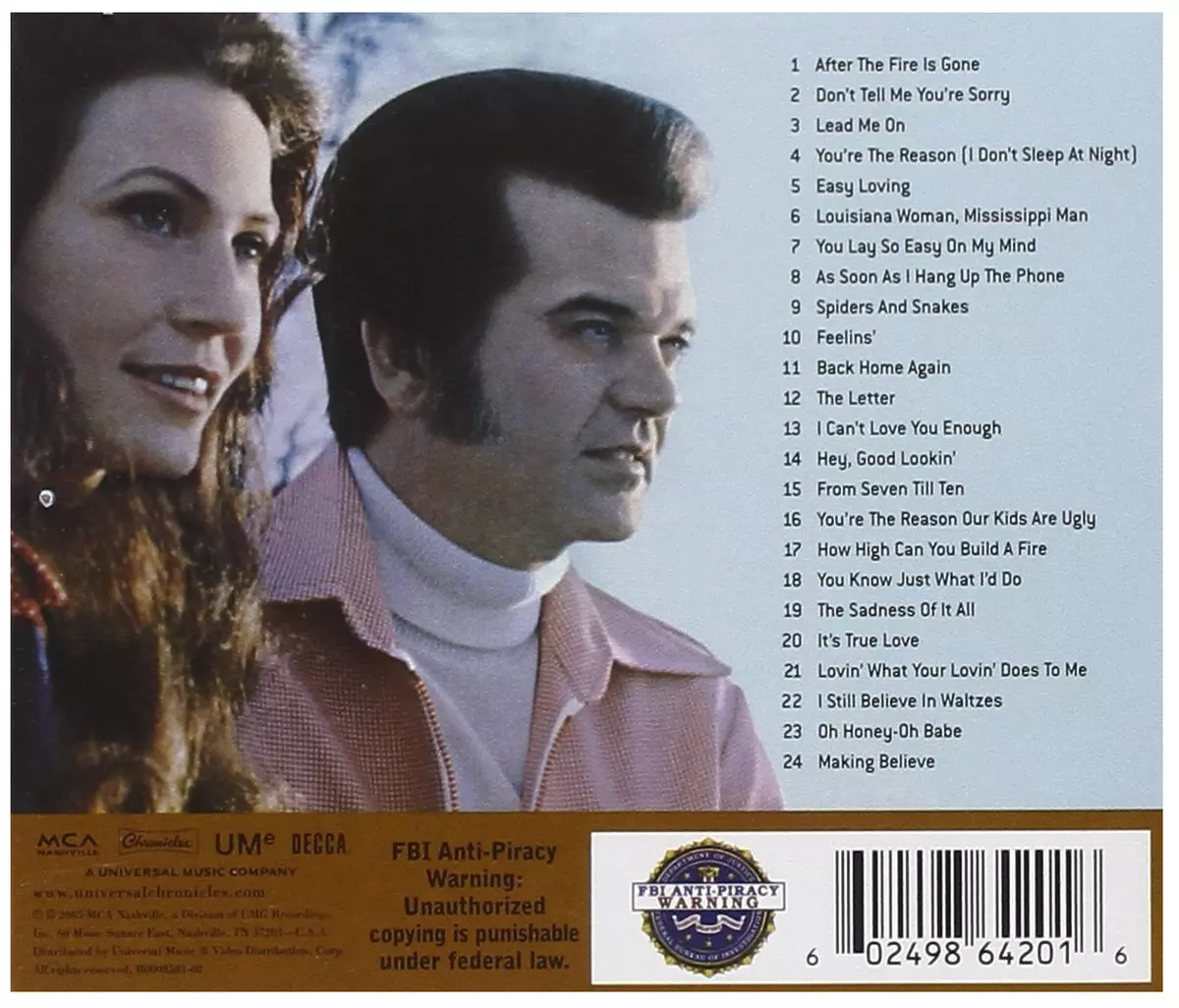 Conway Twitty & Loretta Lynn - The Definitive Collection (CD) • NEW • Best  of | eBay