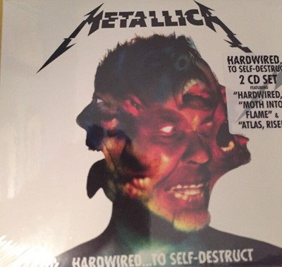 Hardwired...To Self-Destruct [Digipak] by Metallica (CD, Nov-2016, 2 Discs, Bla 