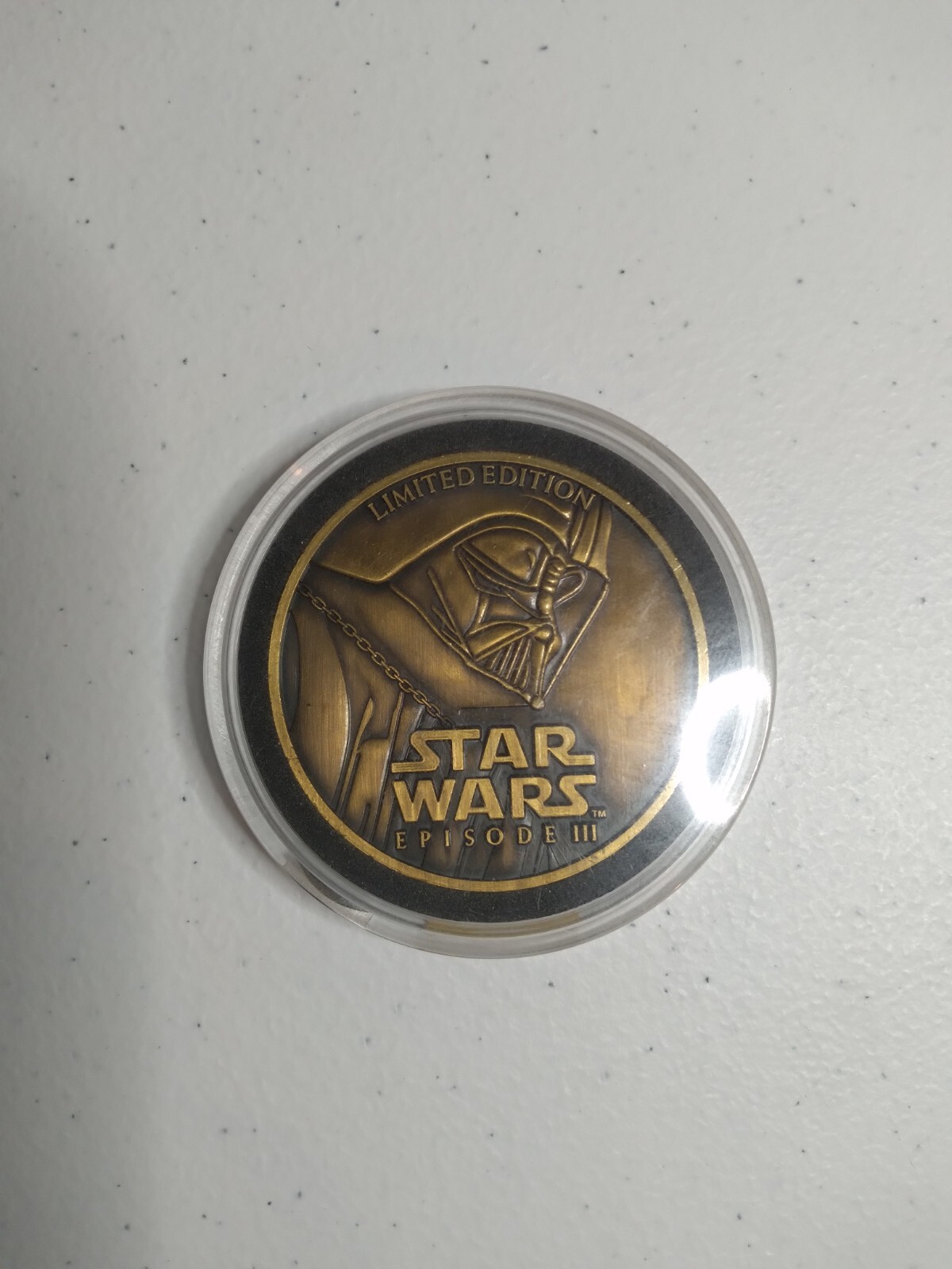 2005 Star Wars Revenge Of The Sith Limited Edition Darth Vader Coin Target DVD