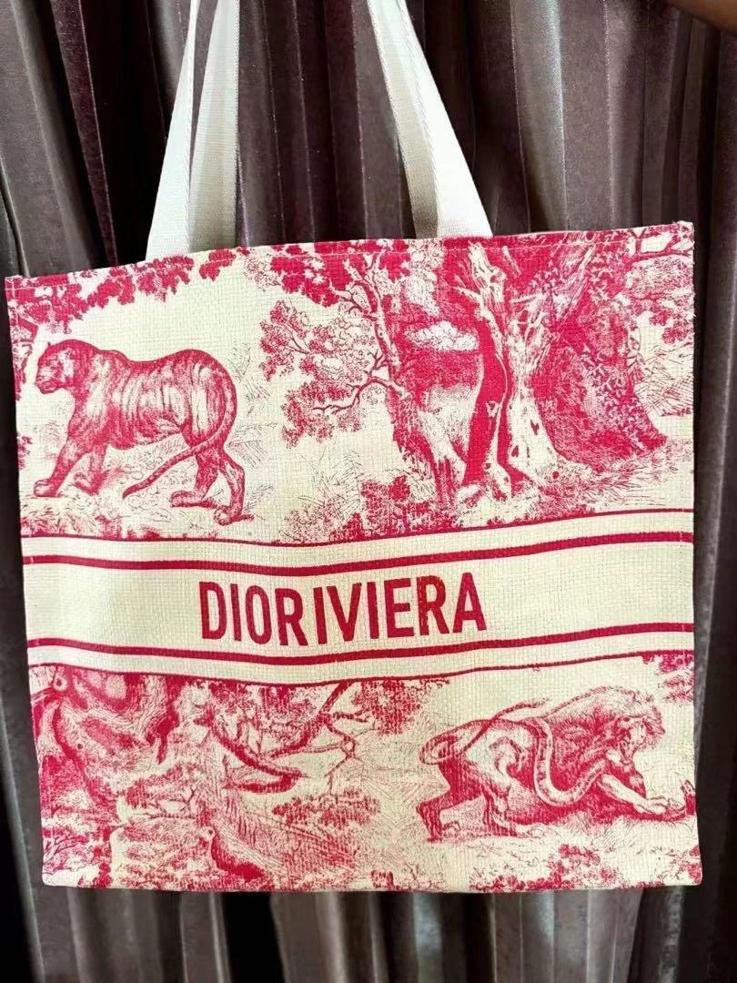 Sac fourre tout Christian Dior Wardujuy nouveauté rose rouge clients VIP Japon limité