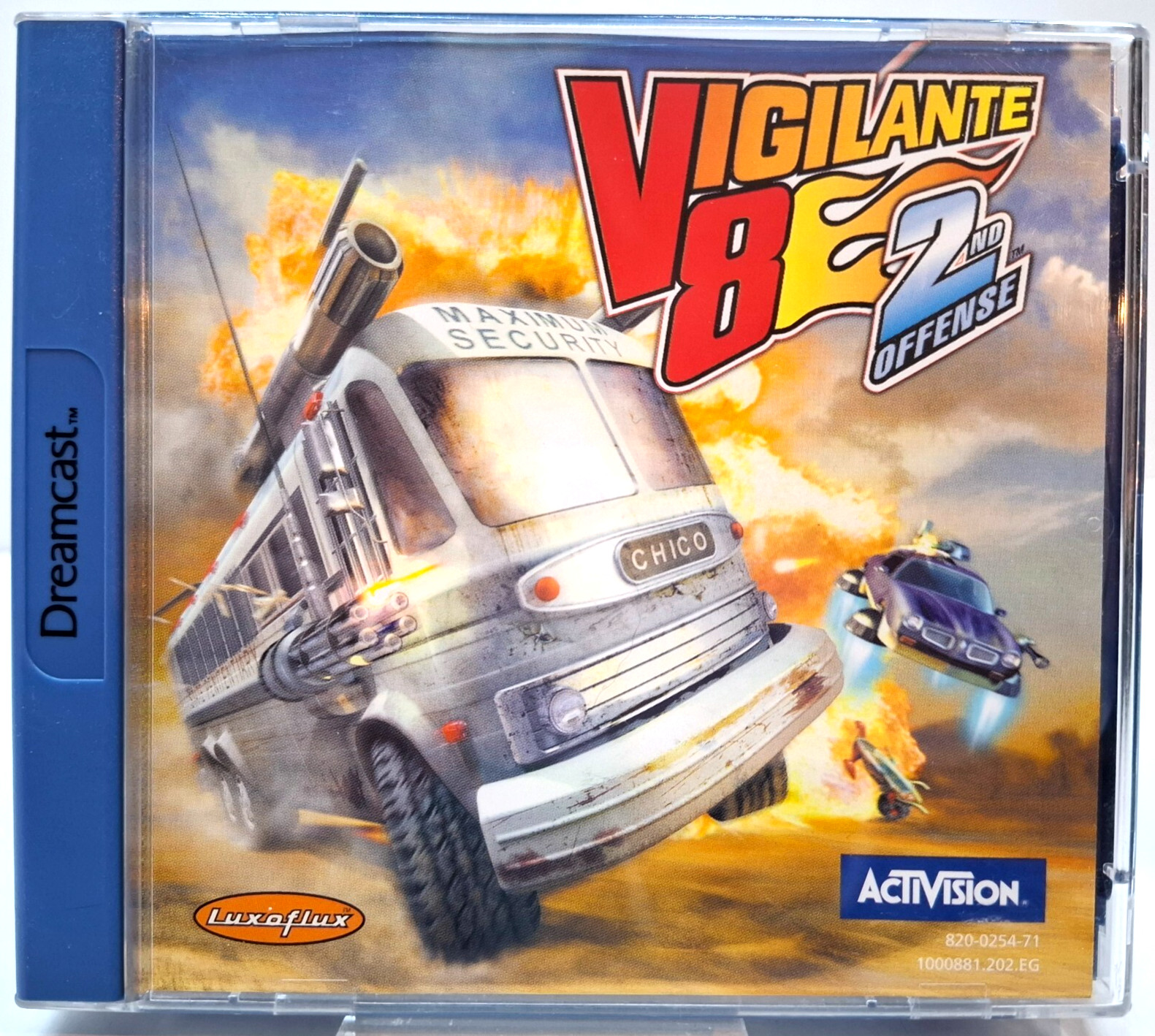 Vigilante 8: 2Nd Offense - Jeu Sega Dreamcast (Avec OVP) - PAL-DC - Comme Neuf