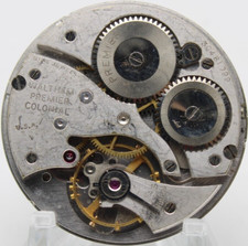 1940 WALTHAM POCKET WATCH MOVEMENT 30481799 GRADE 209 12s 9j ED2