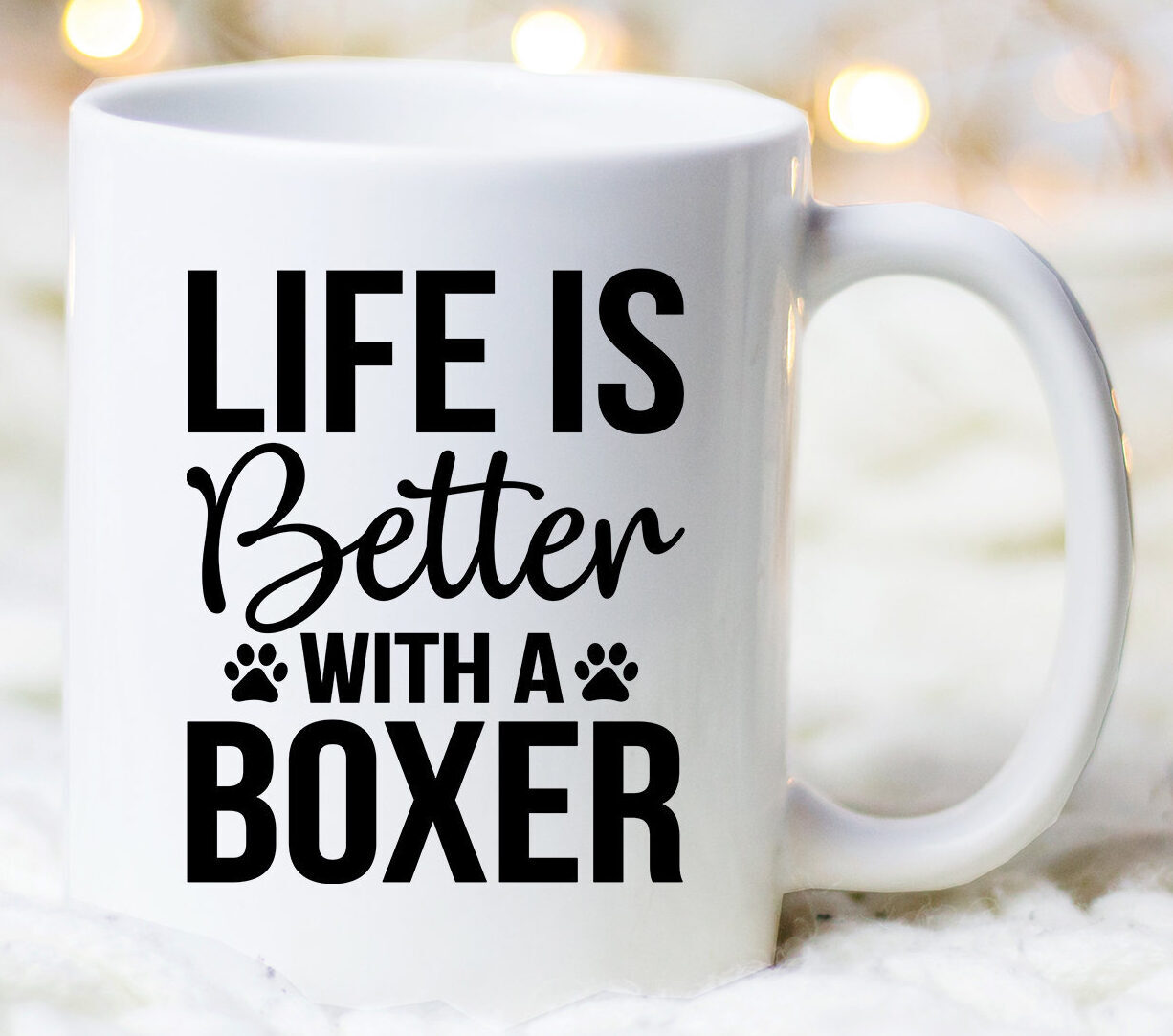 Boxer Dog Coffee Mug for Dog Lovers Best Boxer Gift Idea