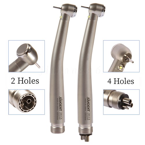 E-generator Dental LED Fiber Optic High Speed Handpiece 2/4hole Drill hand piece - Picture 16 of 46