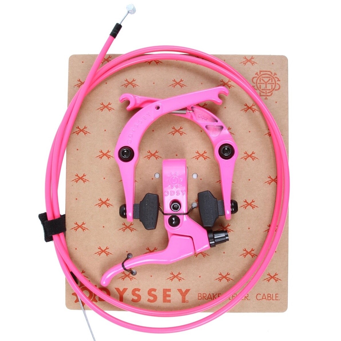 ODYSSEY BMX BIKE SPRINGFIELD BICYCLE PINK U-BRAKE KIT PRIMO SHADOW