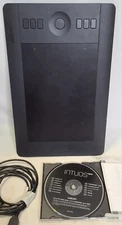 Wacom Intous Pro Small Pen Tablet PTH-451/k  /w Usb Cable & CD | No Pen 