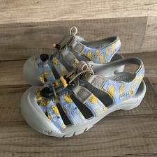 Keen Sunport blue sandals with yellow fish Waterproof Sandals Size US 1