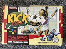 ebay® Auktion 135118085567 | Kick Off für Super Nintendo/SNES - Originalverpackt, komplett, Top Zustand Thumbnail of ebay® auction 135118085567 | Kick Off für Super Nintendo/SNES - Originalverpackt, komplett, Top Zustand