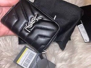 ysl coin wallet