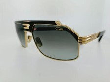 CAZAL SUNGLASSES 9109 001 61MM BLACK GOLD FRAME WITH GREY GRADIENT LENSES