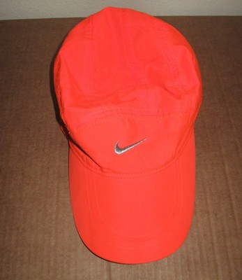 neon orange nike hat