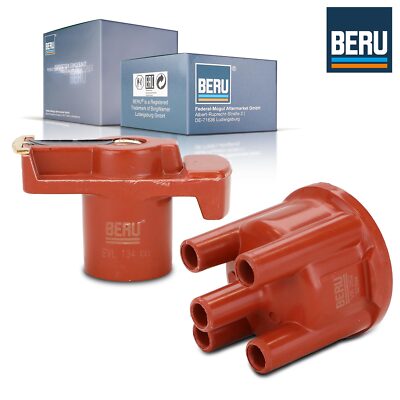 BERU BERVK382 ZÜNDVERTEILERKAPPE + BEREVL134 ZÜNDVERTEILERLÄUFER FÜR SEAT VW