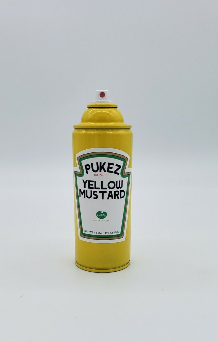 Graffiti original Spray Paint heinz mustard pop art by Nyc
