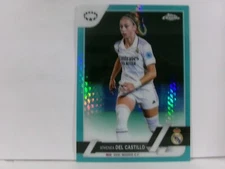 2022-23 Topps Chrome UEFA Women's Champions League AQUA Athenea del Castillo