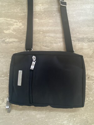 Baggallini Black Crossbody Canvas Shoulder Hobo Tote Travel Bag Passport Secured | eBay Baggallini Black Crossbody Canvas Shoulder Hobo Tote Travel Bag Passport Secured | eBay