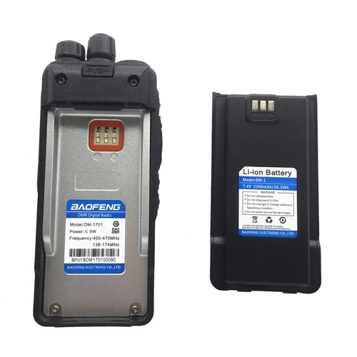 New 7.4V 2200mAh Li-ion Battery for Baofeng DM-1701 DMR Digital Two Way Radio - Picture 11 of 11