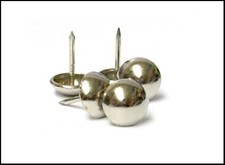 Nickel Nails 7/16" Dia x 1/2" L Upholstery Tacks Decorative Nail100-200-500-1000