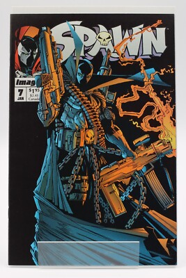 Spawn #7  9.2  Todd McFarlane Cover Art  Image Comics  1993