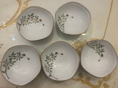 ​【Unused】 Koransha Bowl & Plates (5pcs) s-l400.jpg