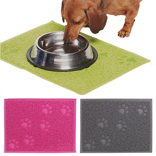 30x40cm Light Silicone Pet Feeding Mat Non Slip Food Place Mat Dog Cat