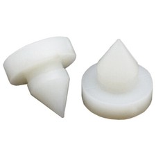 Pastilla de parada de pedal de embrague 2 piezas para bloque de pedal de freno de interruptor limitador de interruptor Acura Civic